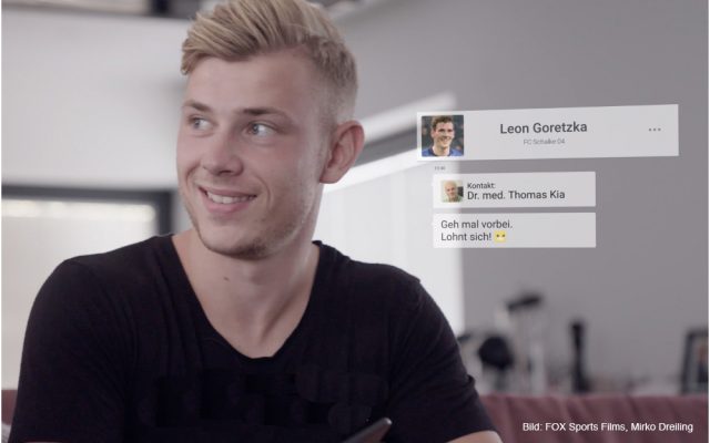 Max Meyer mit Dr. Thomas Kia